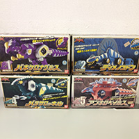 BANDAI 爆竜戦隊アバレンジャー 爆竜アクションシリーズ_1-2-4-5